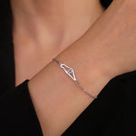 Load image into Gallery viewer, My Shape Israel Map Star Of David Bracelets for Women Stainless Steel Country Geography Hollow Map Judaism Jewish Jewelry Male
