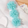 5/3Pcs Children Handmade Chiffon Petals Poppy Flower Hair Clips Rolled Rose Fabric Hair Flowers for Kids Girls Hair Accessories