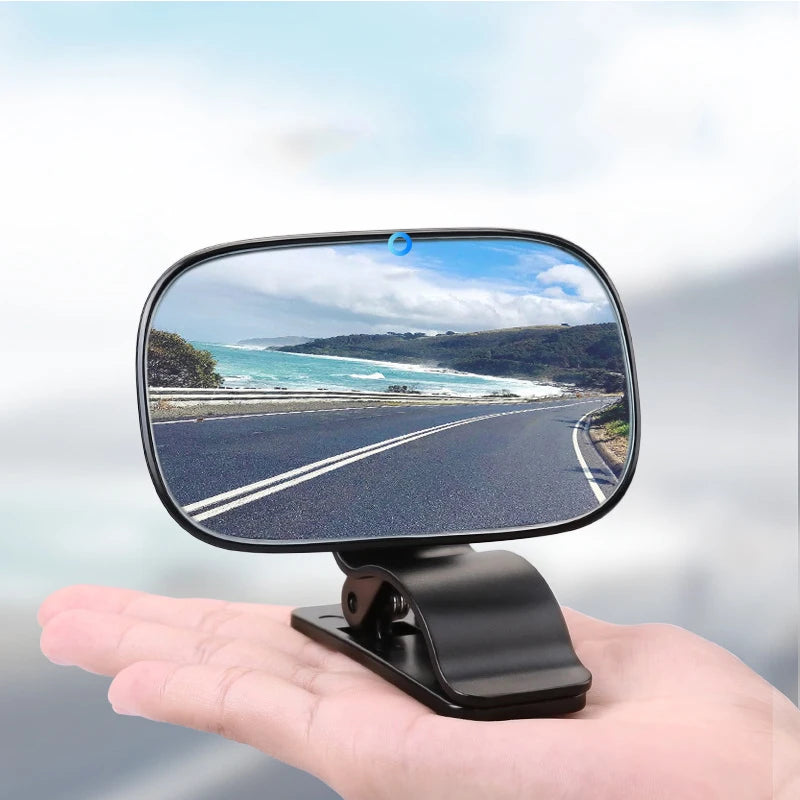 Car Back Seat Baby Kids View Mirror Universal Mini Safety Monitor Adjustable 360 Rotation 2 in 1 Auto Ornament Car Accessories