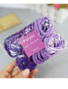 50pcs Elastic Hair Bands Girls Hair Accessories Colorful Women Nylon Headband Kids Ponytail Holder Scrunchie Ornaments Gift