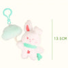 Cloud Balloon Plush Keychain Pet Cat Plush Doll Keyring Lovely Soft Plush Pendant Kids Gifts Accessories