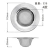 Kitchen Sink Strainer Sink Grid Filter Stainless Steel Mesh Drain Hole Filter Protection Against Clogging Kitchen Accessories