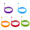 Silicone Fried Egg Pancake Ring Omelette   Round Shaper s Pan Oven Cooking Breakfast Frying Kitchen Mould Accessories