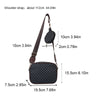 Simple And Trendy Texture, Casual Women's Shoulder Bag With A Foreign Style Strap, Small Hanging Bag, Diagonal Crossbody Small S