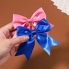 2/3Pcs Lovely Solid Color Ribbon Bows Hair Clip for Kids Girls Hairpins Barrettes Handmade Baby Headwear Kids Hair Accessories