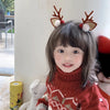 New Year Christmas Hair Pin Children Barrettes Bow Deer Santa Claus Kids Christmas Headwear Girls Kids Hair Accessories