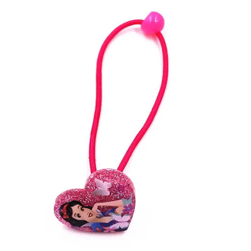2Pcs Cartoon Princess Disney Mermaid Ariel Shine Hair Clips BB Clips Kids Hairpins Girls Hair Accessories Baby Headdress Gift