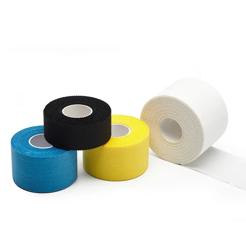 Sports White Bandage Athletic Tape Adhesive Bandage for Muscle Knee Elbow Fingers Ankles Wrist Protection