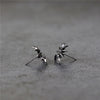 Unique Design Minimalist Gothic Dark Style Metal Black Spider Earrings For Women Piercing Stud Earrings Personality Jewelry