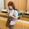 1Pc Stylish Crocodile Pattern Shoulder Bag, Ladies' Mini Square Crossbody Bag, Trendy Boutique Collection Highly Recommended