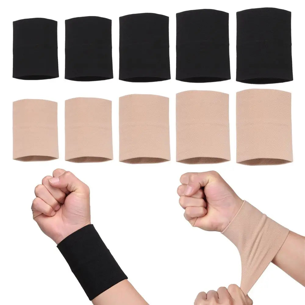 1Pc Compression Wrist Sleeve Elastic Wrist Brace Wrist Support for Men and Women Tennis Tendonitis Carpal Tunnel Sport Wristband