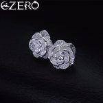 Load image into Gallery viewer, Fine 925 Sterling Silver Charm Flower Necklace Earring Bangle Jewelry for Women Retro Set Wedding Gift TRENDY Lovely
