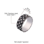 Load image into Gallery viewer, Fashion Stainless Steel Star Ring for Men Women Lovely Cute Daily Jewlery Accessaries Hot Sale Birthday Party Jewlery Gifts
