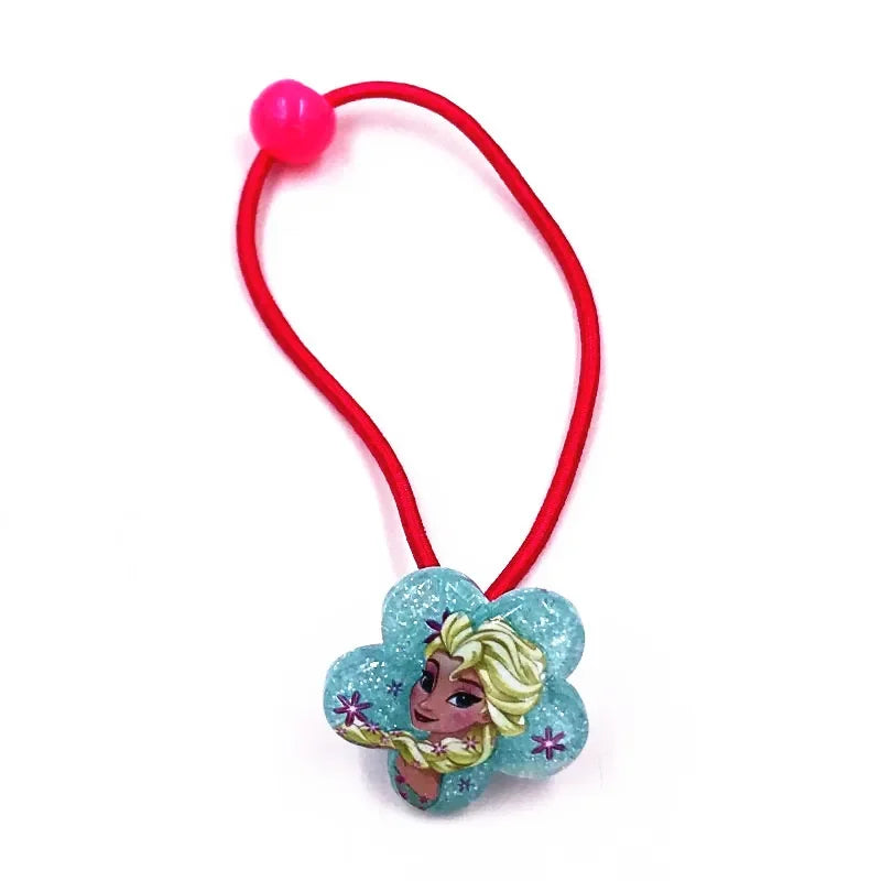 2Pcs Cartoon Princess Disney Mermaid Ariel Shine Hair Clips BB Clips Kids Hairpins Girls Hair Accessories Baby Headdress Gift