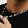 925 Sterling Silver 16-30 Inches Figaro Chain Necklace Men Women Fashion Simple Chain Wedding Christmas Gift Jewelry Accessories