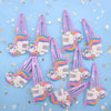 2Pcs/Set Purple Unicorn Fashion Girl Noctiluce Hairpins Cute Children Lovely Hair Clips Barrettes Headband Kids Hair Accessories