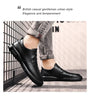 Shoes Casual Men Leather Big Toe Soft Sole Dress Versatile Business Lace-Up Summer Breathable Style 2023