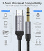 AUX Cable Type C to 3.5mm Jack Audio Plug Speaker Adapter For Samsung Huawei iPone Realme Car Headphone Computer Converter Wire