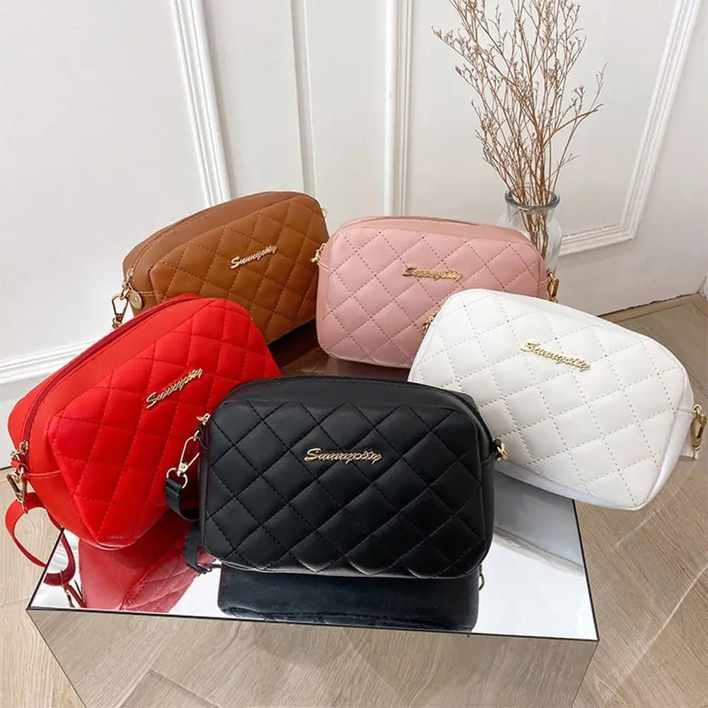 Ladies Cross Body Messenger Bag Women Shoulder over Bags Detachable Handbags Embroidered Small Square Bag