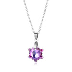 Load image into Gallery viewer, Korean The Snowflake Necklaces Female New Stainless Steel Necklace Simple Christmas Crystal Pendant Collarbone Chain Jewlery
