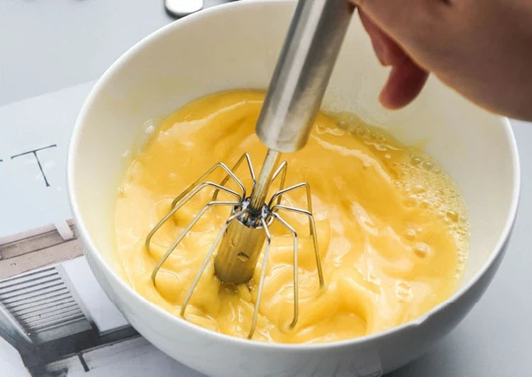 Hand Pressure Semi-automatic Egg Beater Stainless Steel For Molds For Hotcakes Salt Shaker Kitchen All New Items Coffee Makers