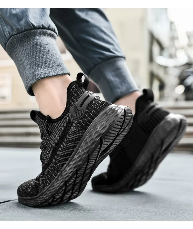 Fashion Xiaomi Youpin Sneakers Men Breathable Mesh Elastic Running Casual Shoes Soft Sport Lightweight Athletic Couple Shoes New