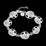 Load image into Gallery viewer, New 925 Sterling Silver Bracelet Tree Of Life Bracelet For Women Engagement Jewelry Gifts
