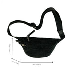 Load image into Gallery viewer, Women Waist Pack Large Capacity Corduroy Fanny Pack Street Style Chest Bag Fashion Shoulder Crossbody Bags Casual Waist Belt Bag
