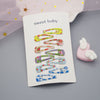 10pcs Children Hair Pin Dot Simple Colorful Hair Clips for Girls Princess Sweet Headwear Girls Kids Hair Accessories