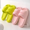 Summer Trend Double Bread Slippers Fluffy Design The Sole Is Soft And Comfortable Outdoor Walking Men’s Shoes That Walk Was Easy