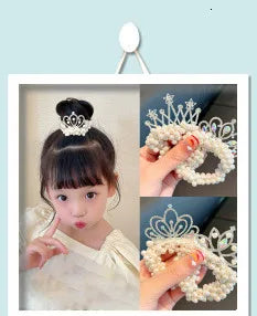 2PCS New Plush Rabbit Cute Princess Headwear Kids Elastic Hair Bands Children Ropes Girls Accessories Baby Headdress
