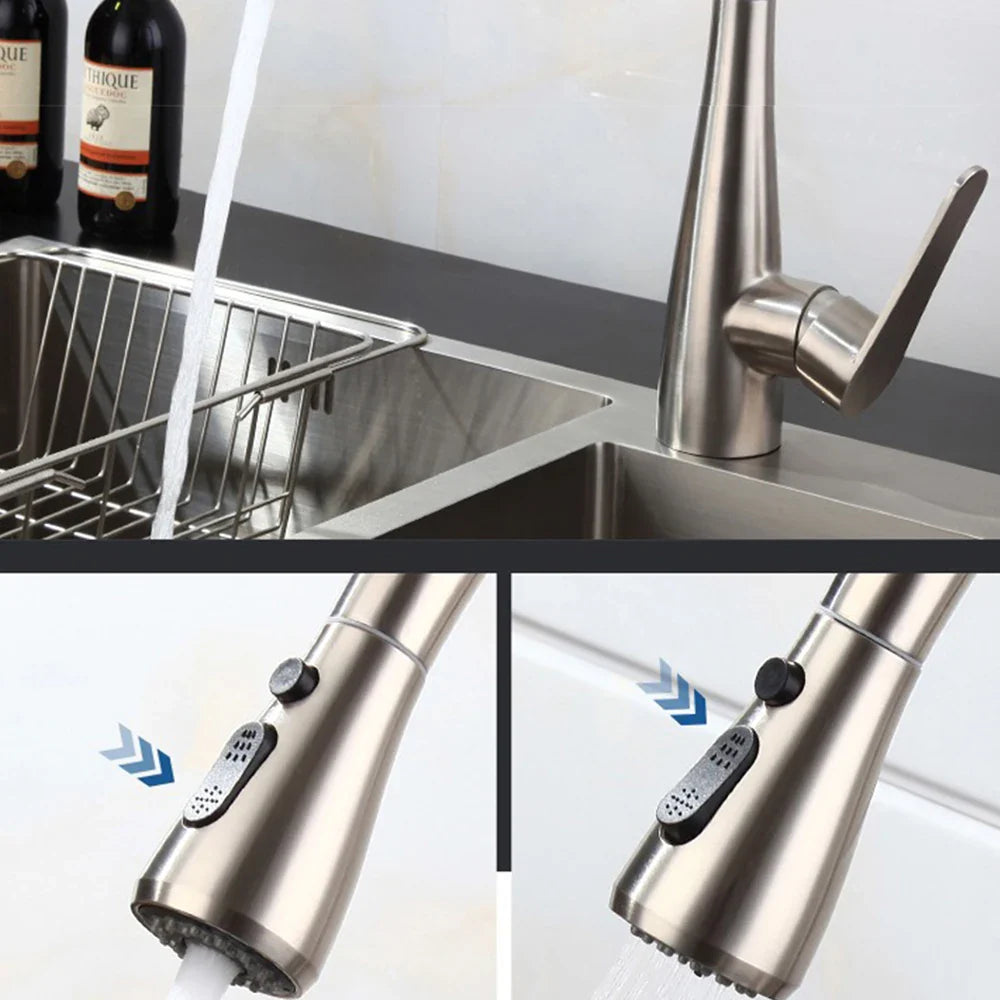 Kitchen Faucet Sprayer Nozzle Pull Out Shower Spray Head G1/2 Tap Accessory Replacement Black Golden Head Aerator Nozzle