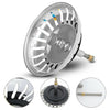For-Blanco Sink Replacement 82mm Kitchen Sink Strainer Waste Plug Basin Drain Filter Bathroom Kitchen Sink Accessories
