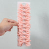 10Pcs/Set Girls Solid Bowknot Hair Clips for Baby Bows Hairpin Handmade Ribbon Barrettes Headwear Kid Hair Accessories Wholesale