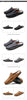 New 2023Half Shoes For Men Leather Half Slipper Slip On 3 Colors Flat Italian Style Fashion Driving Shoes Man Ciabatte