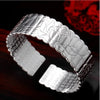 New High quality 925 Sterling Silver 4MM Women Men chain Male Twisted Rope Bracelets Fashion Silver Jewelry