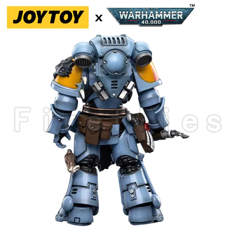 1/18 JOYTOY Action Figure 40K Space Wolves Claw Pack Sigyrr Stoneshield Anime Model Toy