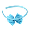 1 Piece Ribbon Handmade Hair Bows Hairbands for Baby Girls 20 Colors Cute Bowknot Solid Headband Headwear Baby Hair Accessories