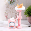 Dollhouse Furniture Cute Kids Toys for Barbies Miniature Accessories Pet House Dogs Medical Treatment DIY Birthday Gift