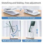 Load image into Gallery viewer, Mobile Phone Stand Desktop Lazy Bedside Universal Support Stand for Phone Ipad Foldable and Hoisting Portable Phone Holder
