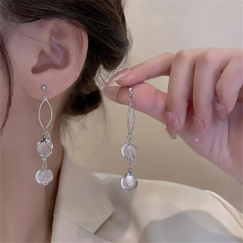 High Quality Material Earrings Long Style Popular Jewelry Fresh And Sweet Tassel Earrings Earrings Gift Jewelry And Accessories