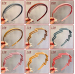 Load image into Gallery viewer, Korean Basic Head Band Girls Comb Hair Pin Frosted Hair Hoop Children Headwear Girls Kids Women Hair Accessories
