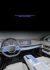 For Nissan Ariya 2021 2022 2023 Car Interior Center console Transparent TPU Protective film Anti-scratc film Accessories