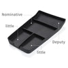 For Xpeng G9 2022-2024 Center Console Storage Box Car Central Lower Layer Tray Silica Gel Organizer Accessories