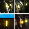 Car Door Reflective Sticker Safety Auto Door Opening Warning Reflector Tape Auto Accessory Exterior Interior Reflector Sticker