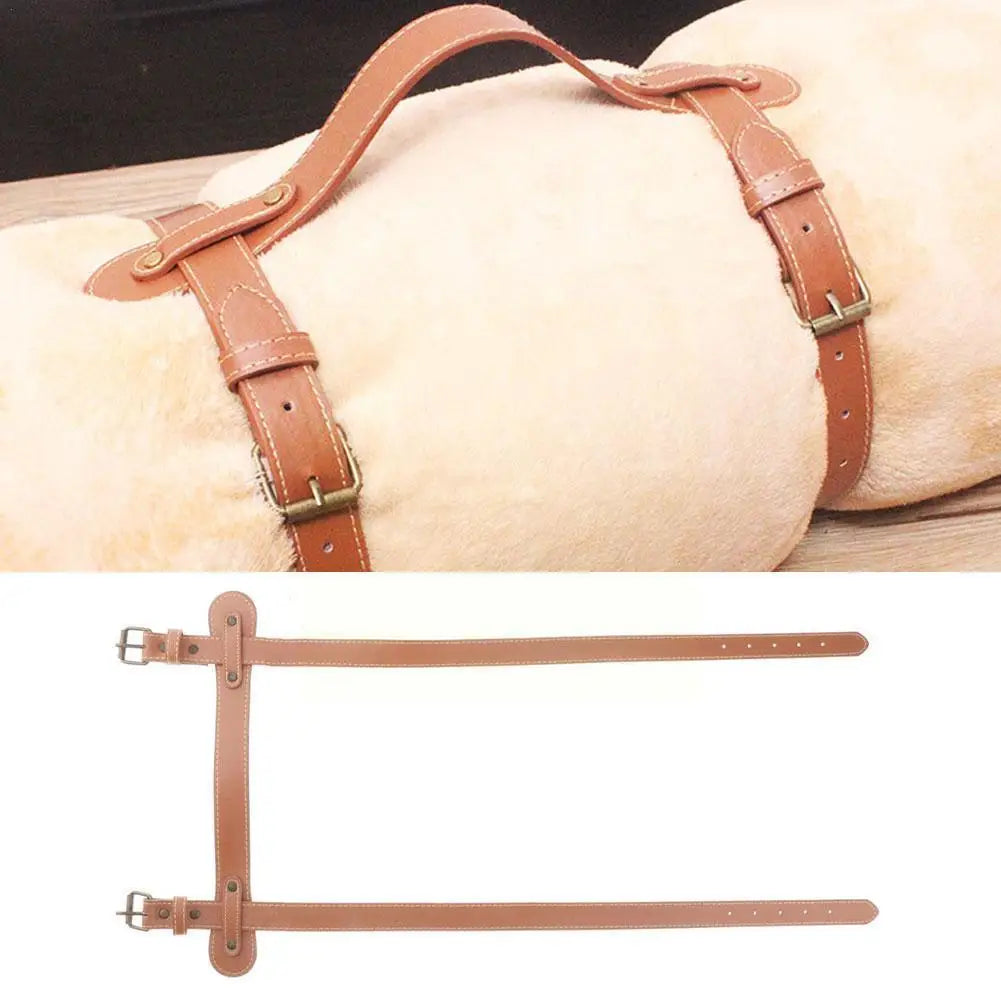 1pcs Adjustable Pu Leather Blanket Carrying Strap Belt With Handle For Picnic Travel Rug Carry Yoga Mat Bun X7y2