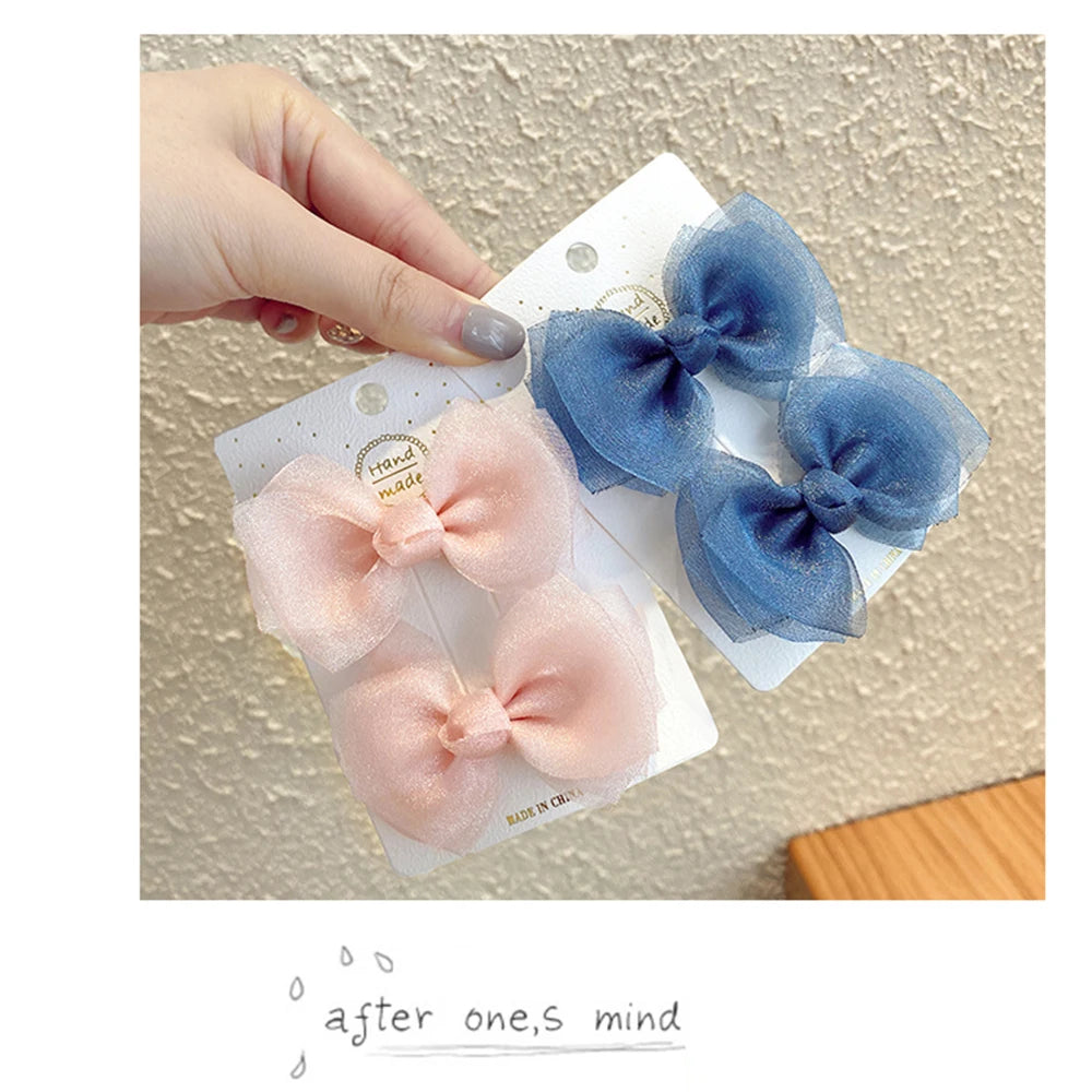 Children Bow Hairpin Kids Headwear Baby Hair Accessories Cute Girl Hairpin Fashion Hairpin Various Styles Kids Accessories