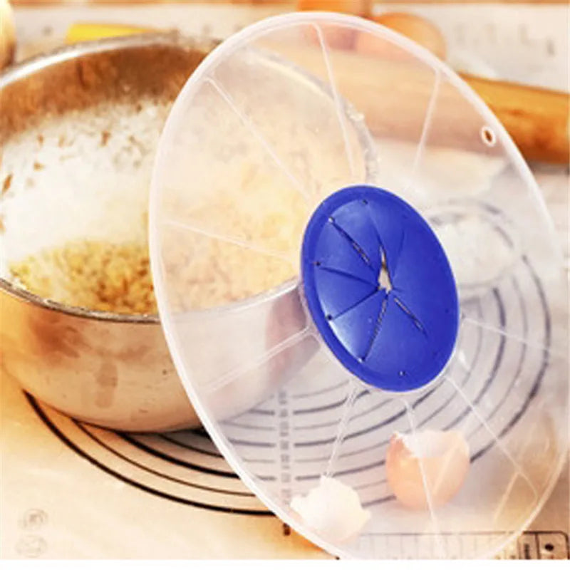 Egg Bowl Whisks Screen Cover Beat Egg Cylinder Baking Splash Guard bowl lids Cream Stirring Splash Screen Kitchen Accessories