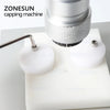 ZONESUN Manual Crimping Machine Perfume Crimper Capper Metal Collar Cap