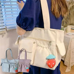 Load image into Gallery viewer, Large Capacity Crossbody Bag with Multiple Pockets, Oxford Messenger Bag - Adjustable Shoulder Bags for School Travel Work Daily
